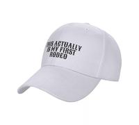 JYKJUEDZ Casquette de Baseball « C'est en Fait ma première Casquette Rodeo Bobble Sun pour Enfants Casquettes de Golf pour Hommes et Femmes