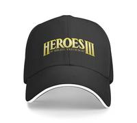 JYKJUEDZ Casquette de Baseball Heroes of Might and Magic 3 Logo Icon Man Luxury Beach Hommes Golf Wear Femme
