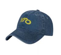 JYKJUEDZ Casquette de Baseball Jaune Magic Orchestra Ryuichi Sakamoto Japon Musique Hard Noir Homme Femme
