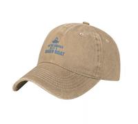 JYKJUEDZ Casquette de Baseball Le Film Les Dents de la mer on va Avoir Besoin d'un Plus Grand Bateau Chapeau de Soleil Papa Visière Thermique Golf Femme Homme
