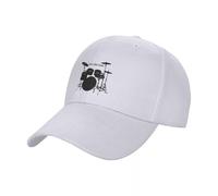 JYKJUEDZ Casquette de Baseball Let's Get Loud with Drums Hood Soleil personnalisé à la Mode Garçon Femme