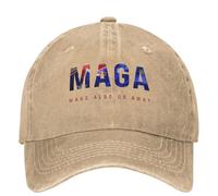 JYKJUEDZ Casquette de Baseball MAGA - Make Albo Go Away Running Hippie Qualité Trucker Papa Hommes Femmes Tendance Pare-Soleil