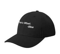JYKJUEDZ Casquette de Baseball That's What She Said Beach Crème Solaire Noire Femme Plage Homme