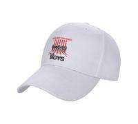 JYKJUEDZ Casquette de Baseball The Boys Never Meet Your Heroes Visière Anniversaire Crème Solaire Golf Homme Luxe Femme