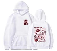 JYKJUEDZ Sweat à Capuche Harry's House Love on Tour pour Homme et Femme Motif Graphique esthétique Polaire d'automne décontracté imprimé Vintage Bande dessinée