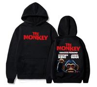JYKJUEDZ Sweat à Capuche Monkey Movie pour Homme et Femme vêtement de Sport de Rue à Manches Longues en Pur Coton Collection Automne-Hiver