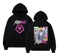 JYKJUEDZ Sweat à Capuche Saja Boy Hunter Movie Graphic pour Homme et Femme vêtement d'automne et d'hiver en Coton de Haute qualité