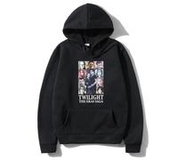 JYKJUEDZ Sweat à Capuche Twilight The ERAS Saga pour Homme Classique Vintage Tendance Humoristique Style Harajuku
