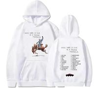 JYKJUEDZ Sweat-Shirt à Capuche Bad Bunny des années 90 Album Nadie Sabe Lo Que Va Pasar Manana