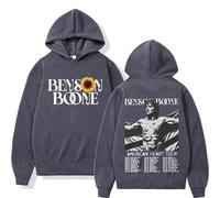 JYKJUEDZ Sweat-Shirt à Capuche Benson Boone American Heart Tour pour Homme et Femme Style Hip-hop Vintage décontracté surdimensionné