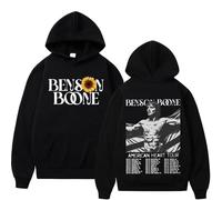 JYKJUEDZ Sweat-Shirt Unisexe à Capuche Benson Boone American Heart Tour pour Homme et Femme Style Hip-hop Vintage décontracté surdimensionné