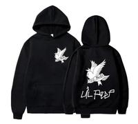 JYKJUEDZ Un Sweat à Capuche décontracté et Ample avec des imprimés de colombes représentant la Paix pour Le Streetwear Masculin
