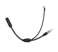 Jylen Adaptateur Dab DIN Femelle vers DIN + SMB, 30 cm, 1 Pièce | Réception DAB via Antenne AM/FM Standard, Installation Rapide, Sans antenne Supplémentaire, Compatible avec TechniSat