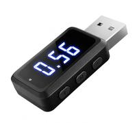 Jylen Émetteur Bluetooth Voiture 5.3, Adaptateur USB FM Kit Mains Libres