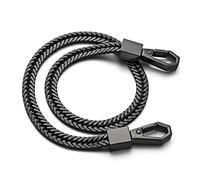 JYMALISA Porte-clés 41cm Chaînes de clé Long Métal Portefeuille Porte-clés Rock Punk Pantalons Hipster Pant de Hipster Jean Porte-clés Anti-Lost Keyring Bijoux for Hommes Porte Clés(Black)
