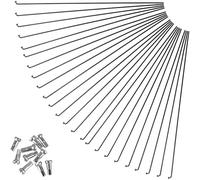 JYNVO Lot de 40 capuchons pour rayons de vélo, rayons en acier pour VTT, adaptés aux rayons de VTT, vélos électriques, vélos de descente, vélos tout-terrain, vélos de ville, etc