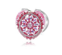 JYNVO Peinture Diamant Miroir Enfant, Maquillage Jouet Miroir de Peinture Diamant, Enfant Activité Manuelle,Kit DIY Activité Manuelle Créative, Cadeau pour Filles 5-12 Ans