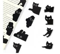 JYNXOR 12 Pcs Marque Page Magnétique Signet Chat Signets Magnétiques marque page enfant Bookmark Animaux Cadeau Original Fourniture Bureau Scolaire Papeterie pour Enfant Enseignant Etudiant Lecteur