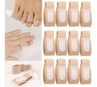 JYNXOR 12 Pièces Correcteurs D'Orteils, Redresseur Orteill, Attelle Orteil Cassé, Orthese Orteil En Griffe, Correction Des Petits Orteilss, Pour La Correction Des Orteils Et Des Doigts