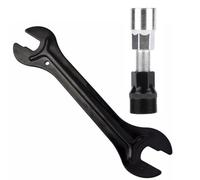 JYNXOR 2 pcs Extracteur Roulemente Velo, clés de vélo, Extracteur de Roulement de Vélo, Extracteur Pedalier, Outil Réparation de Vélo Démonte Pédalier VTT, Convient pour Enlever La Roulement de Vélo