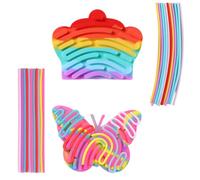 JYNXOR 2pcs Sensory Activity Board Silicone Fidget Toys Jouet Anti Stress Enfant Jeux Sensoriel Autisme Enfant TDAH Destressant Anti-Anxiété pour Soulager Le Stress, TDAH et Autisme