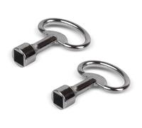 JYNXOR Clé Purge Radiateur,2 Pièces Clés de Purge pour Radiateur e Purge Universelle,Chauffage Central et Accessoires,Clés Carrées Cle,pour de Nombreux Radiateurs