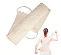 JYNXOR Sangle Lave Dos Loofah,Gratte Dos Douche Loofah Naturel,Serviette Exfoliante Douche,Éponge à Récurer Le Dos Loofah,Loofah Sangle De Bain,Épurateur De Dos Pour Retire Les Peaux Mortes Corps