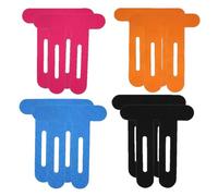 JYNXOR Taping,8 Pièces Strap Genou,Prédécoupées Tape,Kinesio Tapes Bande Kinesiologie,pour la Peau Ruban de Physiothérapie,Douleurs Genoux