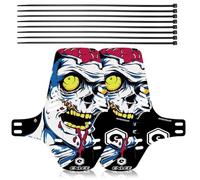 JynxtoyZeal Garde-Boue pour vélo de Montagne, 2pcs Garde-Boue de Vélo, Garde-Boue Avant ou Arrière Compatible, pour Bloquer la Boue sur Les Vélos et Les Vélos de Montagne