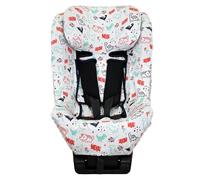 JYOKO Housse de chaise compatible avec Axkid Minikid 4, 4 Pro, Minikid Max, Movekid et Move en coton biologique doux et respirant pour un maximum de confort de votre bébé (imprimé Dino Party)