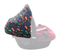 JYOKO KIDS Capot compatible avec Maxi Cosi, Bebe Confort Pebble en coton (Happy Dino)