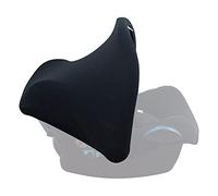 JYOKO KIDS Capot Universalle compatible avec Maxi Cosi Groupe 0+, Protection solaire pour porte-bébés, Siège auto ou poussettes, Convient à la plupart des Marques (BLACK SERIES)