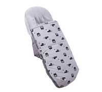 JYOKO Kids Chancelière Universelle pour Poussette, Chancelière d'hiver Polaire pour Siège, Chancelière pour Landau de Bébé, Polaire Extra Douce (Space Robot, Polaire)