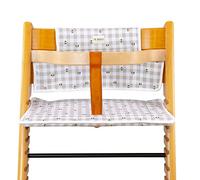 JYOKO Kids Coussin en Coton Compatible avec Stokke Tripp Trapp, Coussin de siège Doux pour Nourrissons, bébés et Tout-Petits (Picnic Vichy)