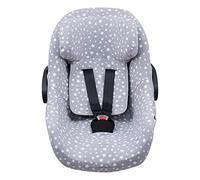 JYOKO KIDS Housse compatible avec Stratta, Pég Perego Primo Viaggio (WHITE STAR)