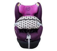 JYOKO Kids Housse de Accessoire pour siège Auto bébé en Coton Compatible avec Cybex Gold Sirona - M2 I-Size (Dark Sky)