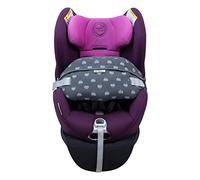 JYOKO Kids Housse de Accessoire pour siège Auto bébé en Coton Compatible avec Cybex Gold Sirona - M2 I-Size (Blue Heart)