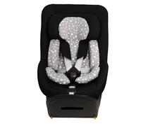 JYOKO KIDS Housse de Réducteur de Siège Auto Compatible avec MAXI COSI Mica (Maxi Cosi Mica Eco I-Size, White Star)