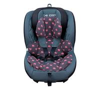 JYOKO KIDS Housse en coton pour réducteur de siège auto compatible avec Be Cool Twist (avec œillet, fleur heart)