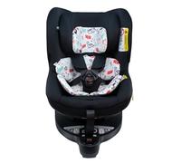JYOKO Kids Housse en coton pour réducteur de siège de voiture compatible avec Joie I-Spin 360 (Dino Party)