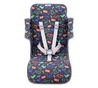 JYOKO KIDS Housse matelassée pour Poussette en Coton compatible avec Maclaren Quest, Twin Techno, Triumph XT (Happy Dino)