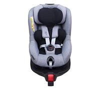 JYOKO KIDS Housse pour réducteur de siège auto bébé en coton compatible avec Romer Dualfix I-Size (Black Series)