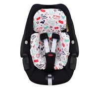 JYOKO Kids Housse pour réducteur Siege Auto Compatible avec Maxi COSI Pebble (Dino Party, Maxi COSI Pebble 360)