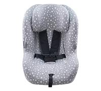 JYOKO Kids Housse pour siège Auto bébé en Coton Compatible avec Bébé Confort Milofix (White Star)
