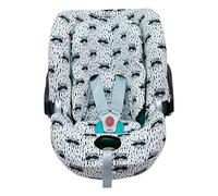 JYOKO Kids Housse pour siège Auto bébé en Coton Compatible avec Cybex Aton Cloud- Q-M-2-4-5 (ATON Q, Raccoon)