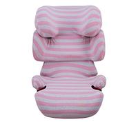 JYOKO Kids Housse pour siège Auto bébé en Coton Compatible avec Cybex Solution Fix (Pink Island)