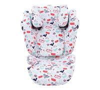 JYOKO KIDS Housse pour siège auto bébé en coton compatible avec Cybex Solution M et Pallas B - Fix (Dino Party)