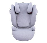 JYOKO KIDS Housse pour siège auto bébé en coton compatible avec Cybex Solution M et Pallas B - Fix (Grey Stone)