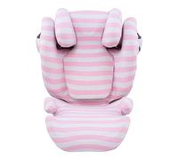 JYOKO KIDS Housse pour siège auto bébé en coton compatible avec Cybex Solution M et Pallas B - Fix (Pink Island)