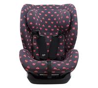 JYOKO KIDS Housse pour siège auto bébé en coton compatible avec Kinderkraft Myway (Fluor Heart)